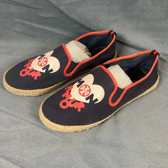 Tory Burch Mon Amour Espadrille sz 9 HTF color combo! - Picture 8 of 9